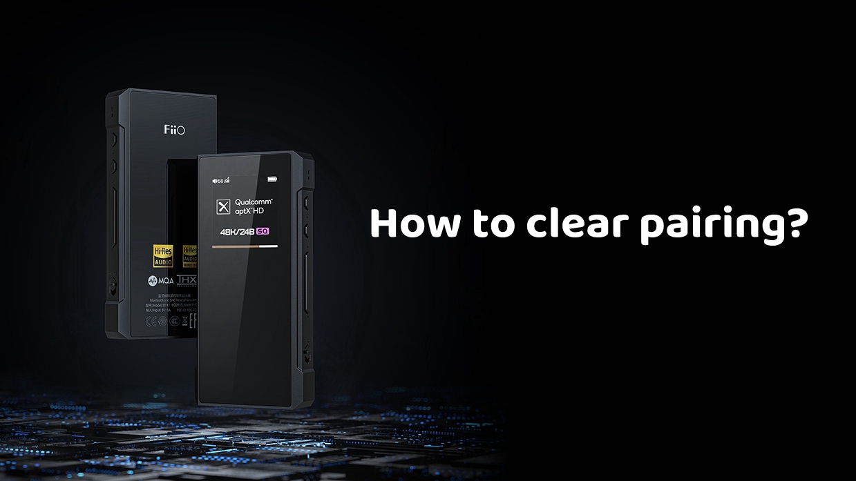 How to clear pairing