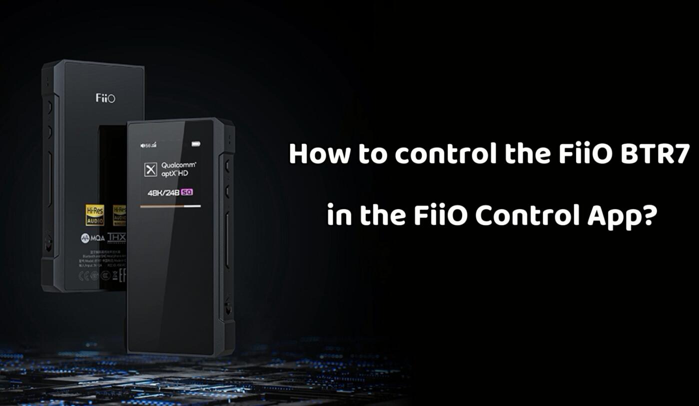 How to control the Zhuoning BTR7 in Zhuoning Control APP?